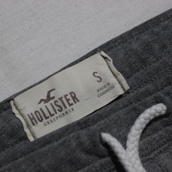 Womens Y2K Grey Hollister Preppy Surf Sweatpants - Picture 5 of 8